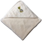 Cape de bain coton bio Tortue Aquanatura