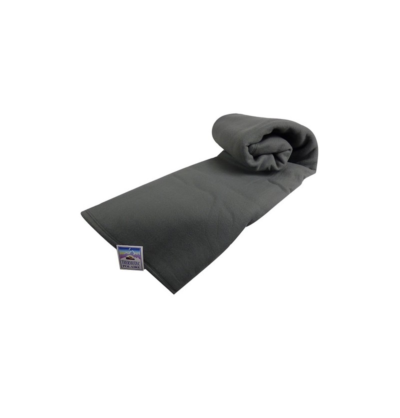 Couverture polaire légère Thermotec 200g/m² gris anthracite Ourson