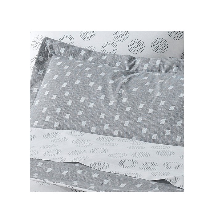 Taie d'oreiller coton Graphic - forme rectangle