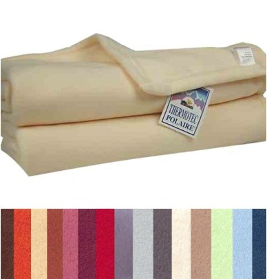Plaid polaire Thermotec 350g/m² Ourson