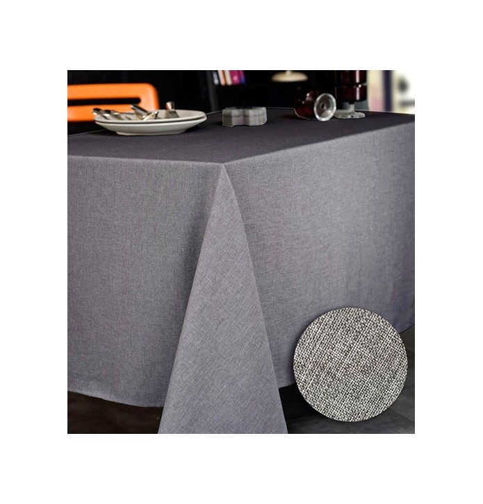 Nappe polyester Brome gris Calitex