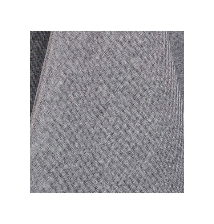 Nappe polyester Brome gris zoom