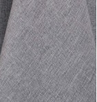 Nappe polyester Brome gris zoom
