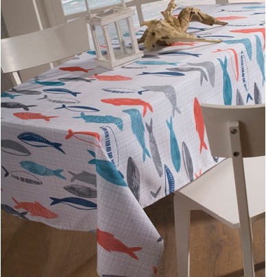 Nappe polyester Sardines