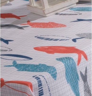 Nappe polyester Sardines
