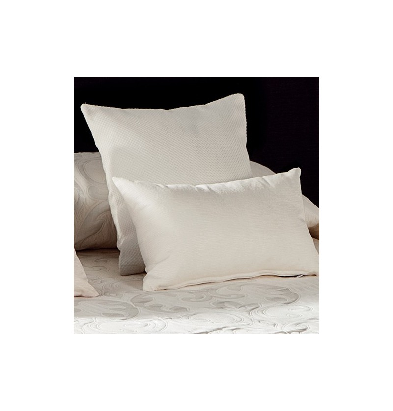 Coussin jacquard Tuenti blanc