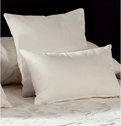 Coussin jacquard Bronson écru
