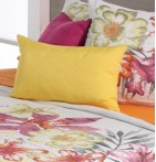 Coussin rectangulaire jacquard Bronson jaune