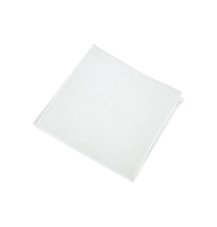 Lot de 12 serviettes de table Yuco blanc