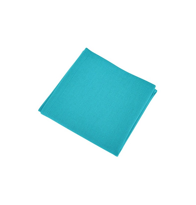 Lot de 12 serviettes de table Yuco jade