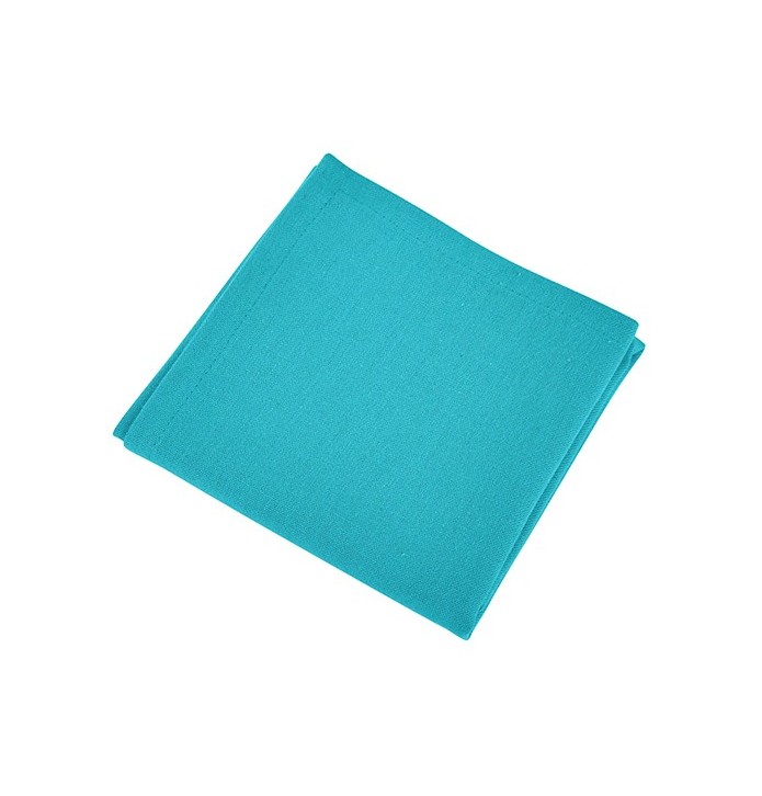 Lot de 12 serviettes de table Yuco jade