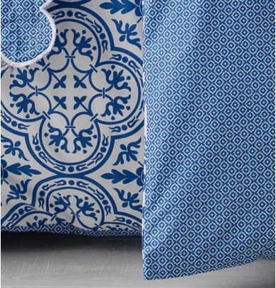 Housse de couette percale Athéna La maison de Balmy