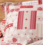 Taie d'oreiller coton Megève - forme carrée