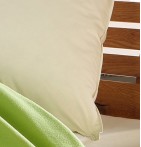 Oreiller 30% duvet de canard - enveloppe coton bio zoom