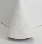 Couvre-lit tissé jacquard réversible Lynette violet zoom face