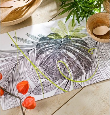Lot de sets de table Tropical