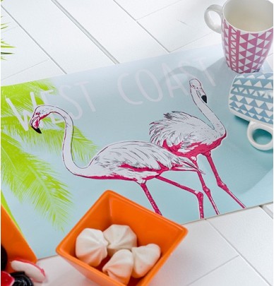 Lot de sets de table West Coast Calitex