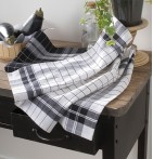 Lot de 4 torchons Auberville Calitex
