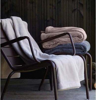 Couverture polaire velours Sylvie Thiriez