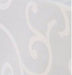 Nappe damassée enduite Madigan blanc zoom