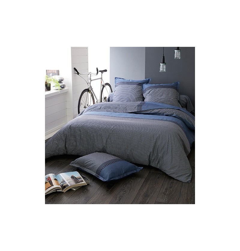 Housse de couette satin de coton Enzo Tradilinge