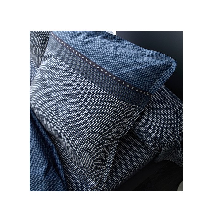Taie d'oreiller satin de coton Enzo - forme carrée