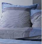 Taie d'oreiller satin de coton Enzo - forme carrée