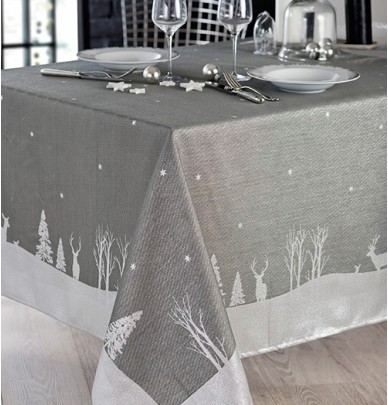 Nappe jacquard Boucé