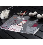 Lot de sets de table Poule Calitex
