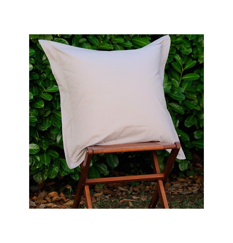 Taie d'oreiller coton bio 8 coloris 40x60cm lin - aquanatura