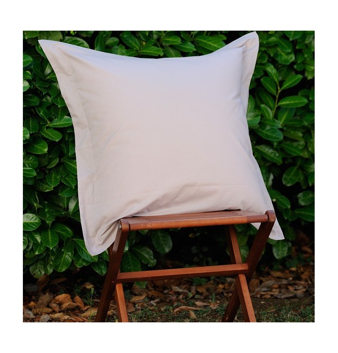 Taie d'oreiller coton bio lin Aquanatura