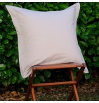 Taie d'oreiller coton bio lin Aquanatura