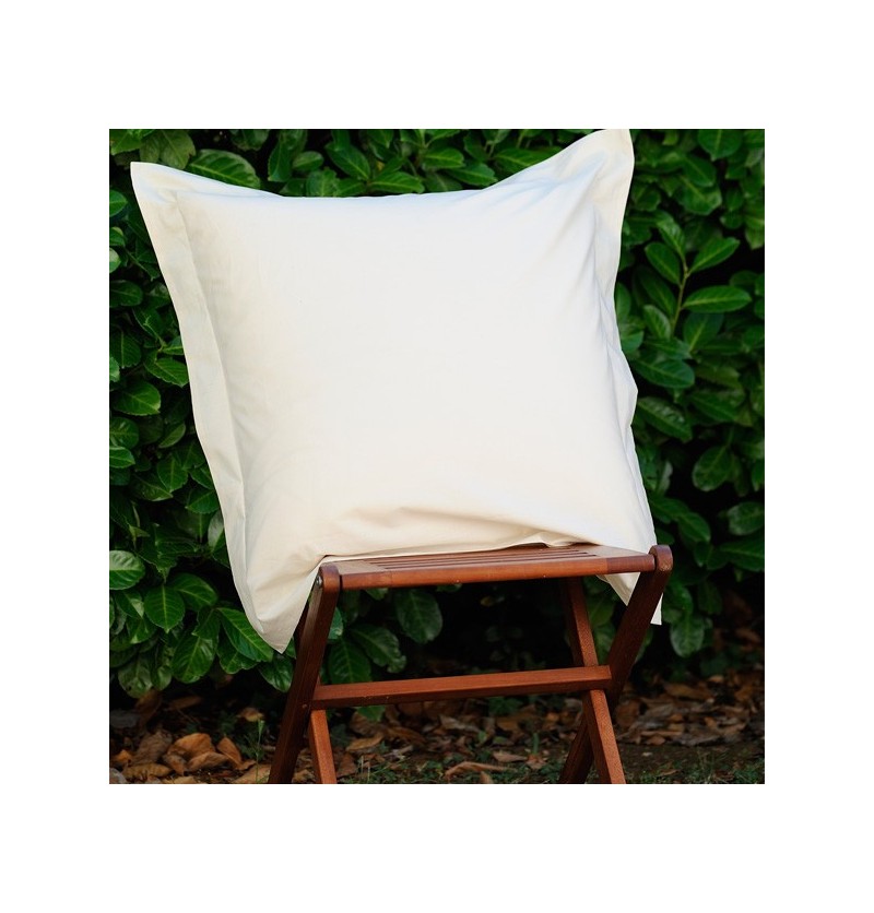 Taie de traversin coton bio naturel Aquanatura
