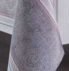 Nappe polyester Rayures Cachemire zoom