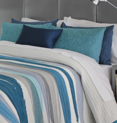Coussin Pehuen turquoise Reig Marti