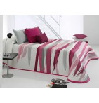 Coussin jacquard Tuenti prune Reig Marti - Blancollection