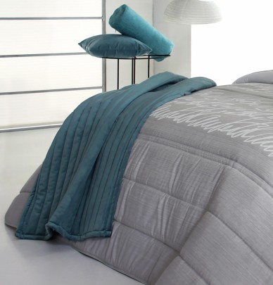 Chemin de lit Venice turquoise Reig Marti