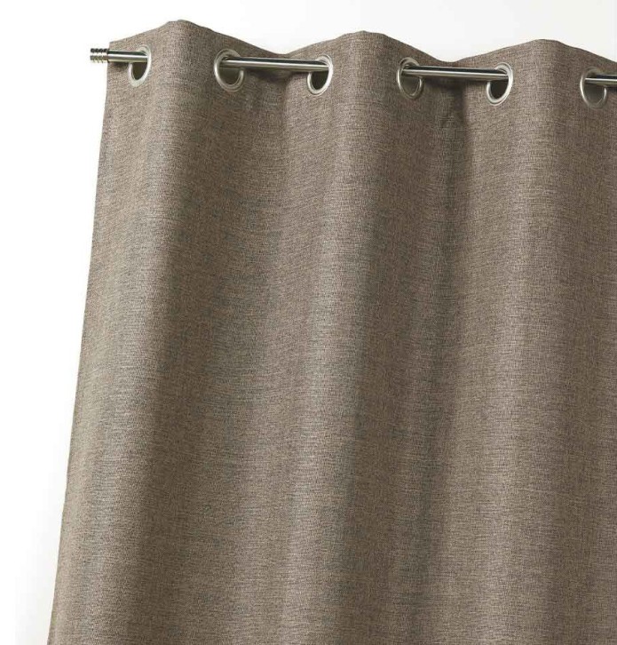 Rideau occultant Nocturne taupe Qabane Rideau occultant Nocturne taupe Qabane