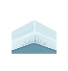 Bonnets sur-matelas Sensation duvet Bleu Câlin