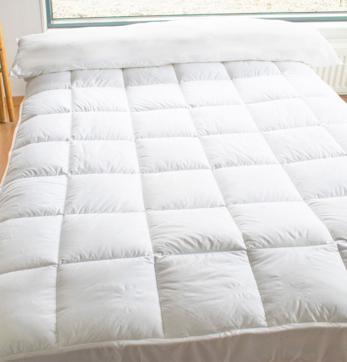 Sur-matelas Sensation duvet Bleu Câlin