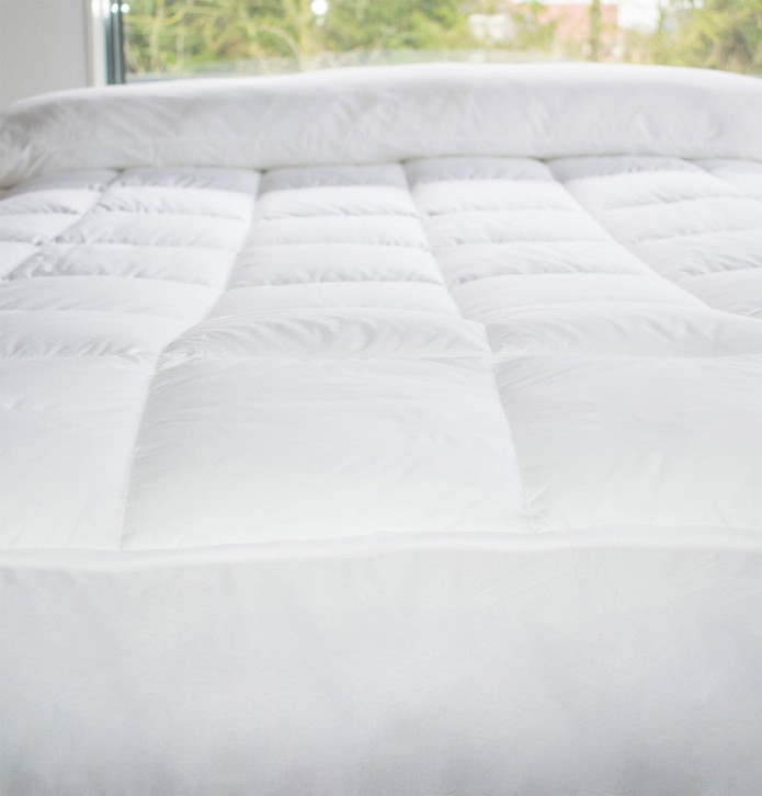 Sur-matelas Sensation duvet Bleu Câlin