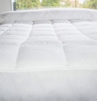 Sur-matelas Sensation duvet Bleu Câlin