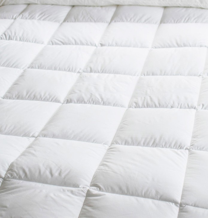 Sur-matelas Sensation duvet Bleu Câlin