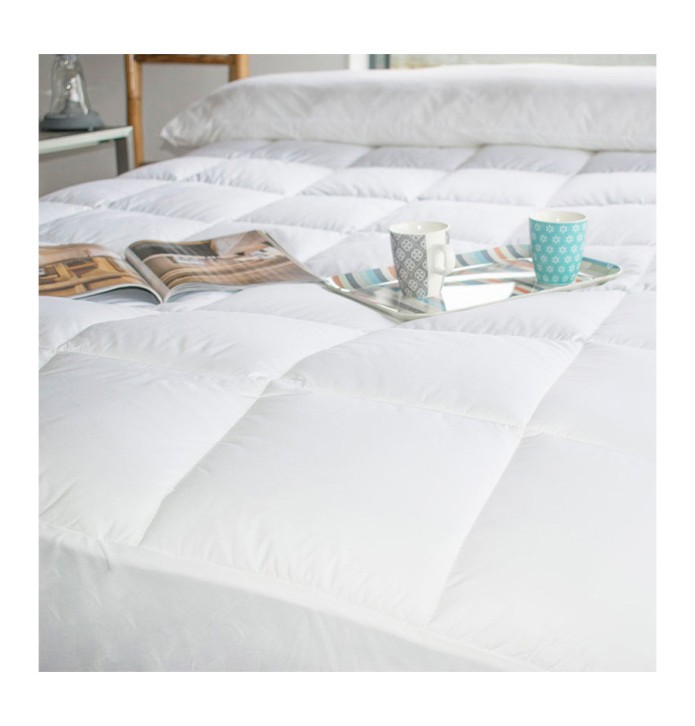 Sur-matelas Sensation duvet Bleu Câlin