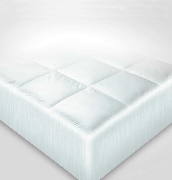 Sur-matelas Sensation duvet Bleu Câlin