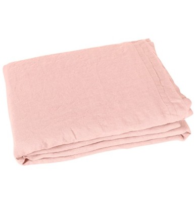 Drap lin lavé Sonate rose Vent du Sud