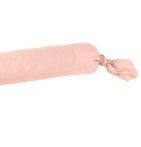 Taie de traversin lin lavé Sonate rose Vent du Sud