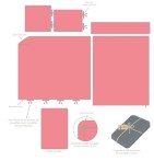 Parure de lit en lin stone-washed blanche Sylvie Thiriez - Blancollection
