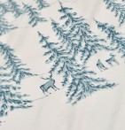 Taie d'oreiller Récit d'hiver Sylvie Thiriez - Blancollection