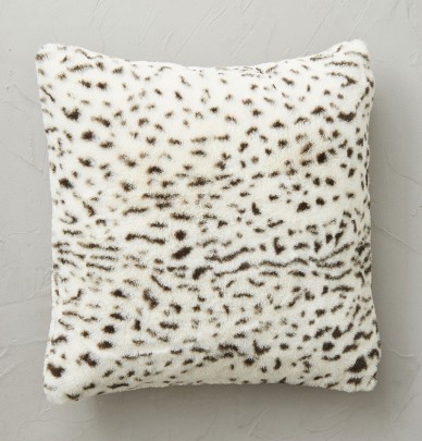 Housse coussin Lynx Sylvie Thiriez